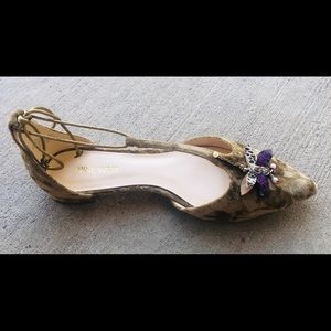 Nine West Amethyst Sandal Size 7 Green